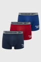 tmavomodrá Boxerky Reebok Pánsky