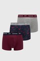 Reebok bokserki (3-pack) wzorzyste szary F8400