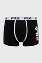 Boxerky Fila 2-pack FU5040/2 černá AA00