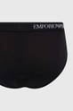 Βαμβακερό σλιπ Emporio Armani Underwear 3-pack μαύρο