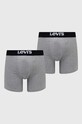 Boxerky Levi's 2-pack pletenina šedá 37149.0809