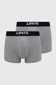 Боксери Levi's 2-pack трикотаж сірий 37149.0828