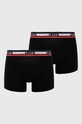Боксери Levi's 2-pack трикотаж чорний 37149.0804