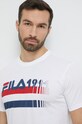 Βαμβακερές πιτζάμες Fila FPS1134 σκούρο μπλε