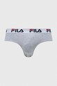Moške spodnjice Fila 2-pack FU5015/2 siva AA00