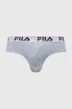 Moške spodnjice Fila 2-pack FU5015/2 siva AA00