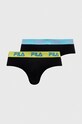 Fila mutande pacco da 2 maglia nero FU5015/2