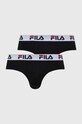 Spodní prádlo Fila 2-pack pletenina černá FU5015/2
