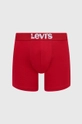 crna Bokserice Levi's 4-pack