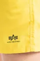 yellow Alpha Industries swim shorts