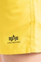 yellow Alpha Industries swim shorts