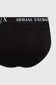 Abbigliamento Armani Exchange mutande pacco da 2 957023.CC282.NOS nero
