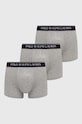 Boxerky Polo Ralph Lauren 3-pack směs šedá 714835885
