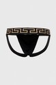 Εσώρουχο jockstrap Versace AUU01017 μαύρο AA00