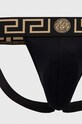 Ρούχα Εσώρουχο jockstrap Versace AUU01017 μαύρο