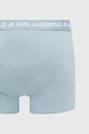 Boxerky Karl Lagerfeld 3-pak 235M2109 modrá