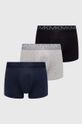 Bokserice Michael Kors 3-pack pletivo mornarsko plava 6BR1X10033