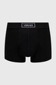 Versace bokserki dzianina czarny 1014037.1A09984