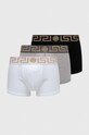 Versace bokserki 3-pack dzianina biały AU10326.A232741