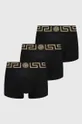 crna Bokserice Versace 3-pack Muški