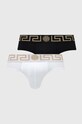 Versace slip 2-pack slipuri negru AU10180.A232741