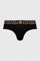 Versace slipy 2-pack AU10180.A232741 czarny AA00