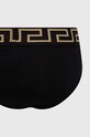 Odzież Versace slipy 2-pack AU10180.A232741 czarny