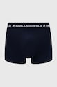 Boxerky Karl Lagerfeld 3-pak 240M2110 tmavomodrá AA00