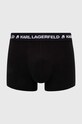 Karl Lagerfeld boxeri 3-pack negru 240M2110