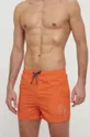 Plavkové šortky Karl Lagerfeld oranžová