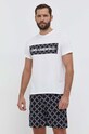 Karl Lagerfeld pijama cu modele alb 235M2100