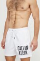 Odzież Calvin Klein szorty kąpielowe KM0KM00739 biały