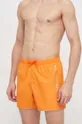 oranžová Plavkové šortky EA7 Emporio Armani Pánsky