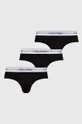 czarny Calvin Klein Underwear slipy 3-pack Męski