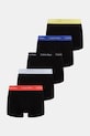 Calvin Klein Underwear boxerky pánske bavlnené s elastanom 5-pack čierna 000NB2734A