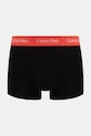 Calvin Klein Underwear boxerky pánske bavlnené s elastanom 5-pack 000NB2734A čierna AA00