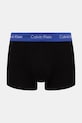 Calvin Klein Underwear boxerky pánske bavlnené s elastanom 5-pack 000NB2734A čierna