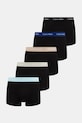 Calvin Klein Underwear bokserki męskie bawełniane z elastanem 5-pack czarny 000NB2734A