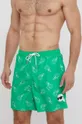 zielony Karl Lagerfeld szorty kąpielowe Męski