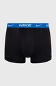 Odzież Nike bokserki 3-pack 0000KE1008 czarny