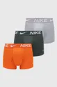 oranžna Boksarice Nike 3-pack Moški