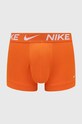 Nike bokserki 3-pack 0000KE1156 pomarańczowy AA00