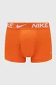 Boxerky Nike 3-pak oranžová