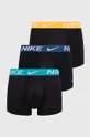 чорний Боксери Nike 3-pack Чоловічий