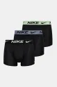 Боксери Nike 3-pack дрібний узор чорний 0000KE1225