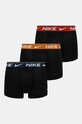 Боксеры Nike 3 шт трикотаж чёрный 0000KE1256