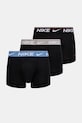 Μποξεράκια Nike 3-pack εφαρμοστό σορτς μπόξερ μαύρο 0000KE1256
