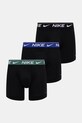 Nike bokserki 3-pack dzianina czarny 0000KE1257