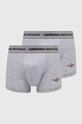 Aeronautica Militare bokserki 2-pack dzianina szary AM1UBX003