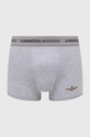 Boxerky Aeronautica Militare 2-pak AM1UBX004 sivá AA00